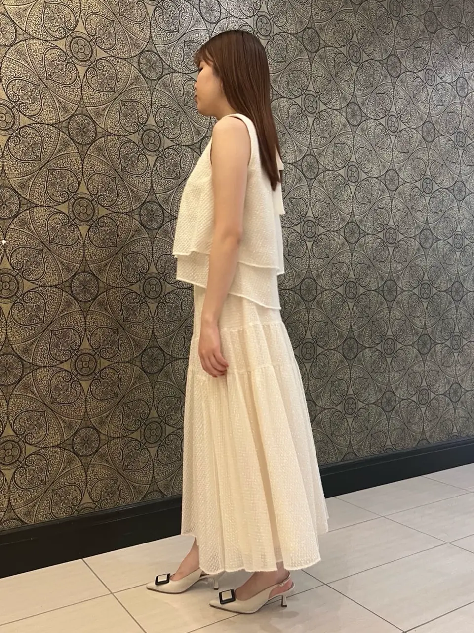 GRACE CONTINENTAL The Banquet 赤坂 梨来 コーディネート画像