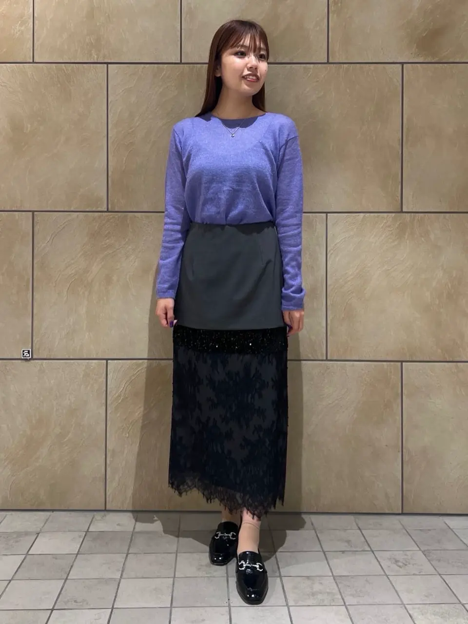 GRACE CONTINENTAL The Banquet 赤坂 梨来 コーディネート画像