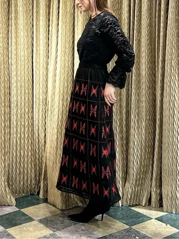 GRACE CONTINENTAL The Banquet Kogane. コーディネート画像