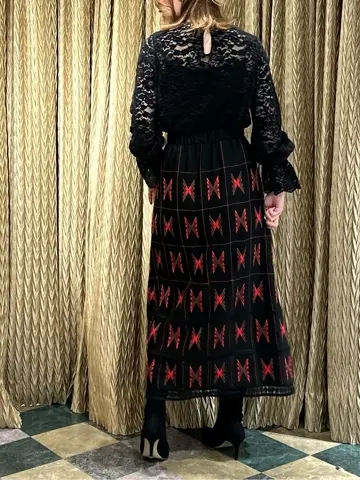 GRACE CONTINENTAL The Banquet Kogane. コーディネート画像