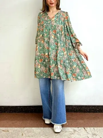 GRACE CONTINENTAL The Banquet Kogane. コーディネート画像