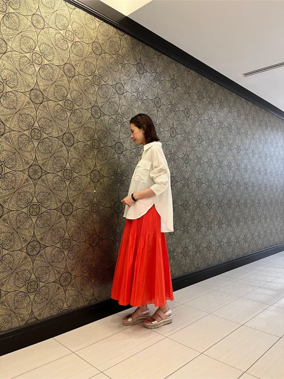 GRACE CONTINENTAL The Banquet 亀田 未希 コーディネート画像