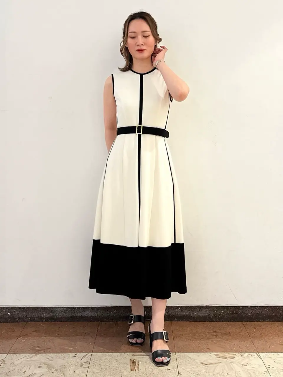 GRACE CONTINENTAL The Banquet Kogane. コーディネート画像