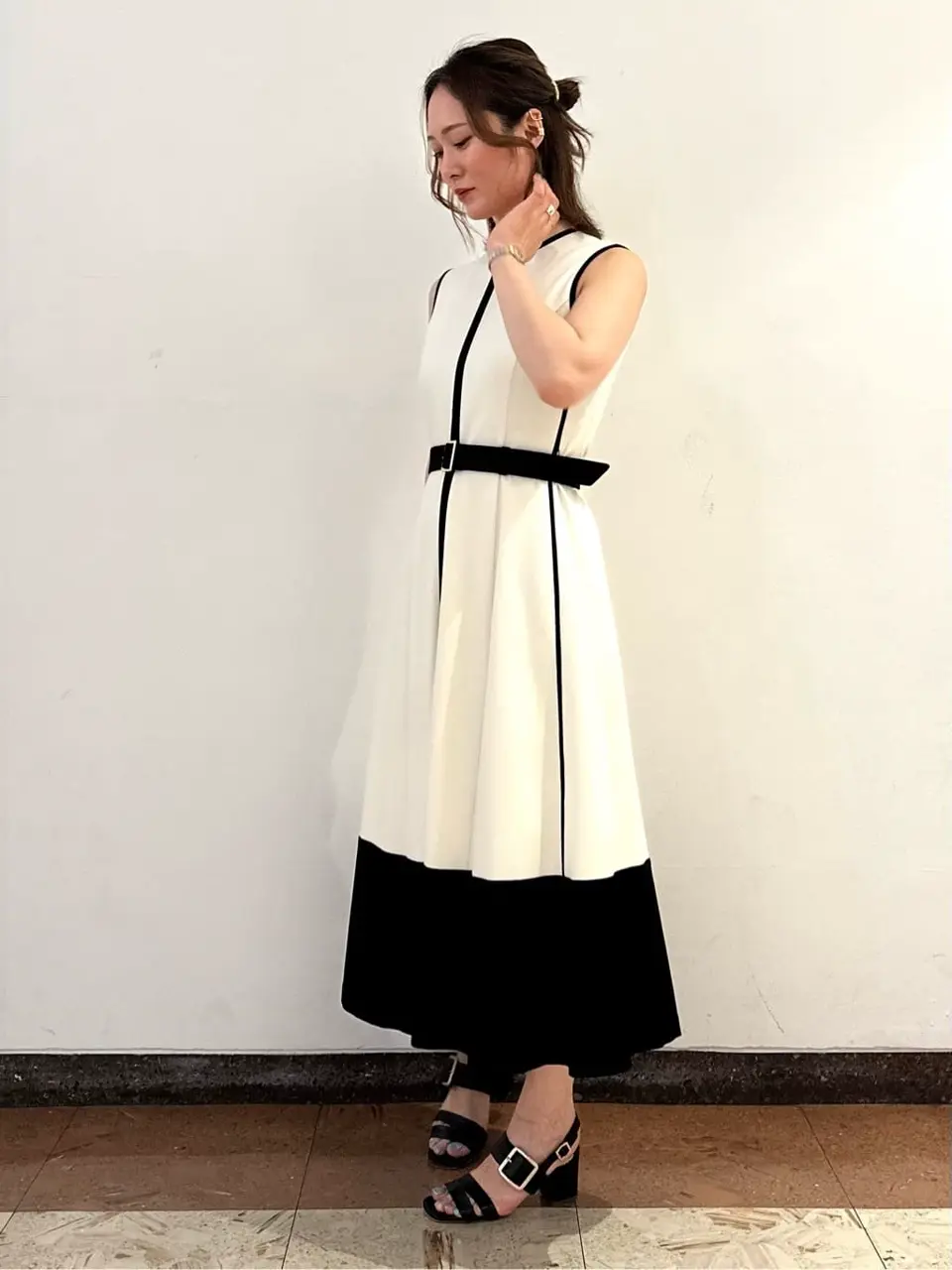 GRACE CONTINENTAL The Banquet Kogane. コーディネート画像