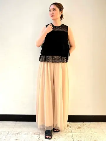 GRACE CONTINENTAL The Banquet Kogane. コーディネート画像