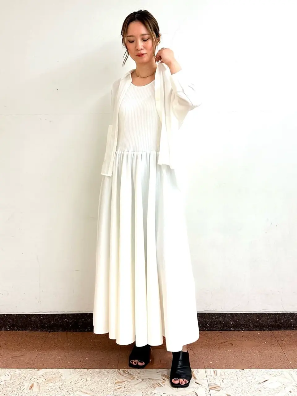 GRACE CONTINENTAL The Banquet Kogane. コーディネート画像