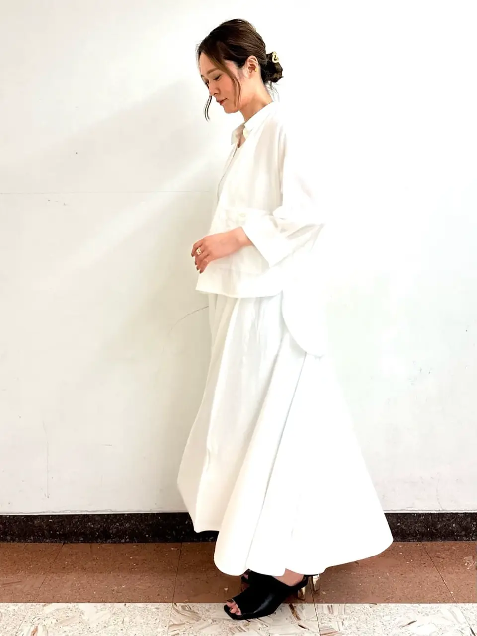 GRACE CONTINENTAL The Banquet Kogane. コーディネート画像