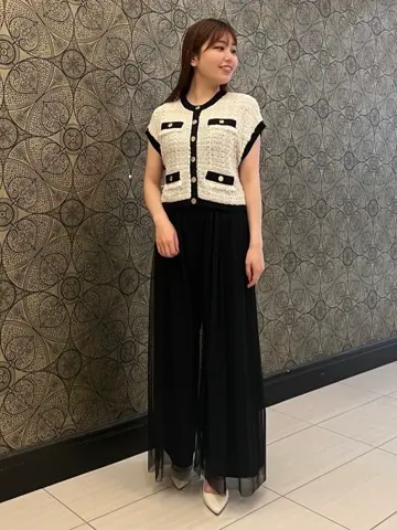 GRACE CONTINENTAL The Banquet 赤坂 梨来 コーディネート画像