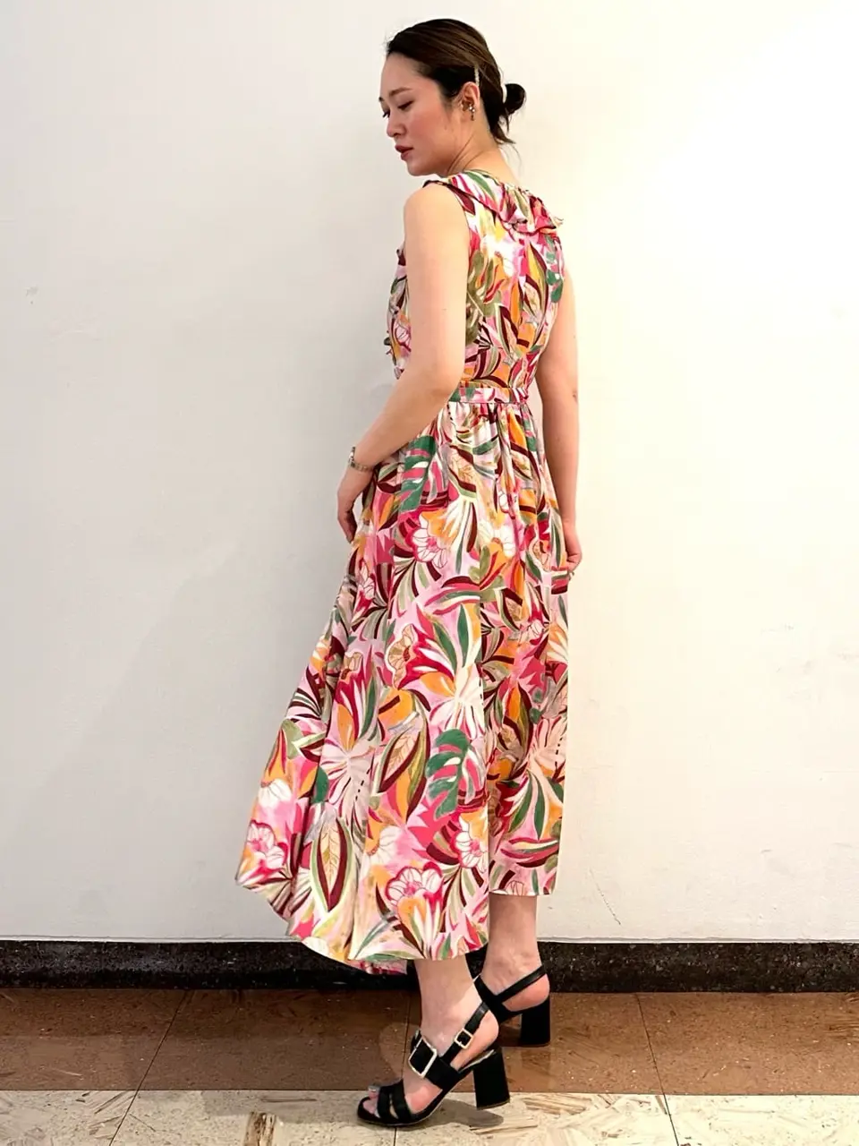 GRACE CONTINENTAL The Banquet Kogane. コーディネート画像