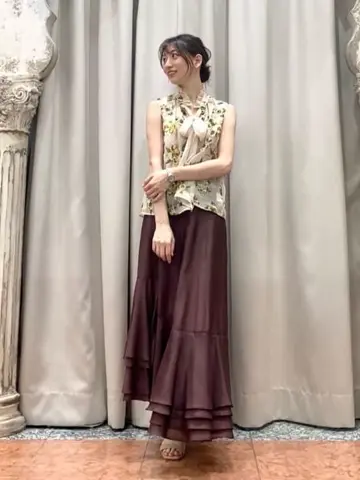 GRACE CONTINENTAL The Banquet eri コーディネート画像