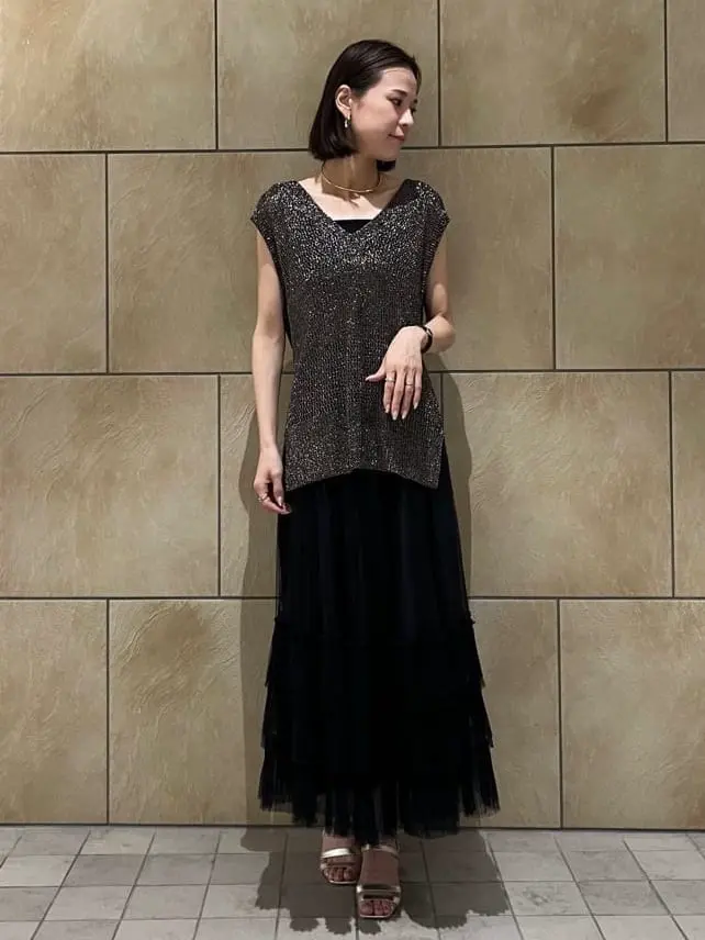 GRACE CONTINENTAL The Banquet 亀田 未希 コーディネート画像