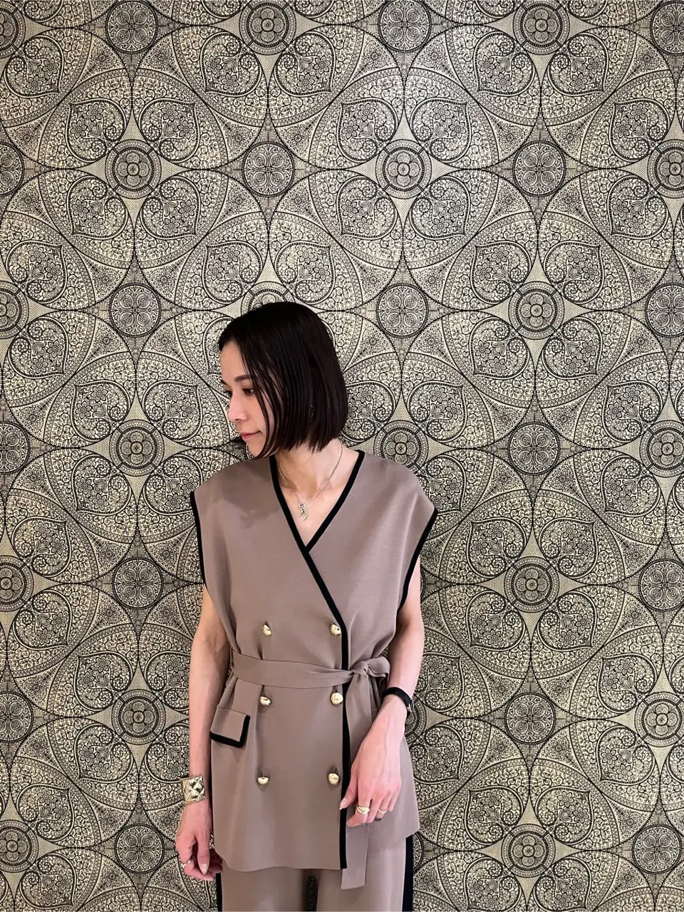 GRACE CONTINENTAL The Banquet 亀田 未希 コーディネート画像