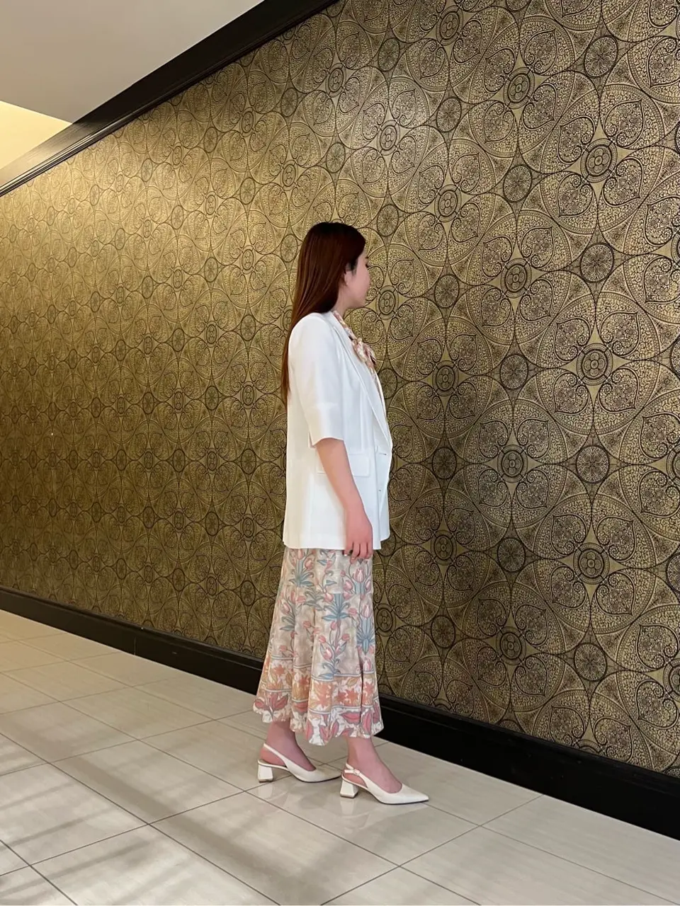 GRACE CONTINENTAL The Banquet 赤坂 梨来 コーディネート画像