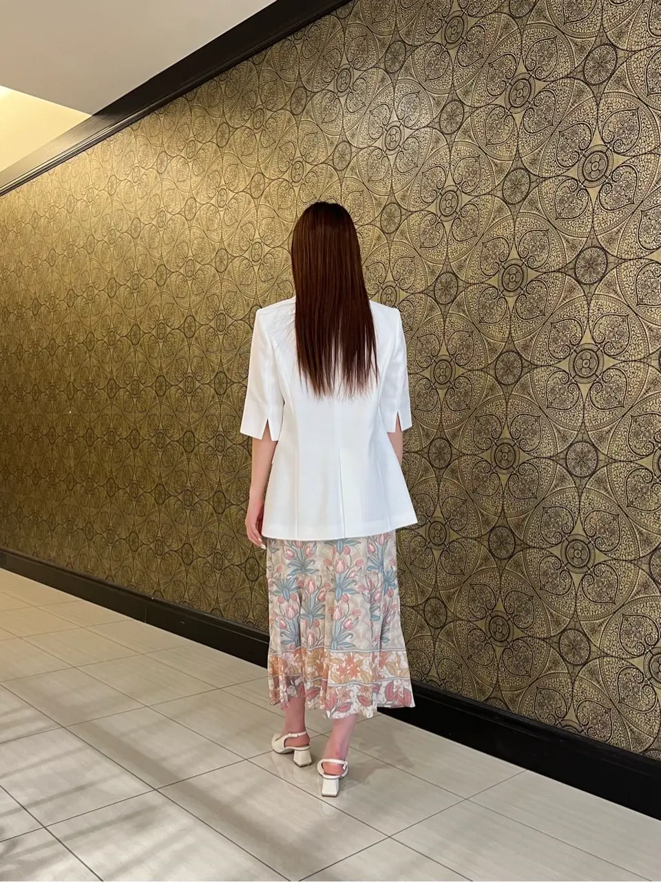 GRACE CONTINENTAL The Banquet 赤坂 梨来 コーディネート画像