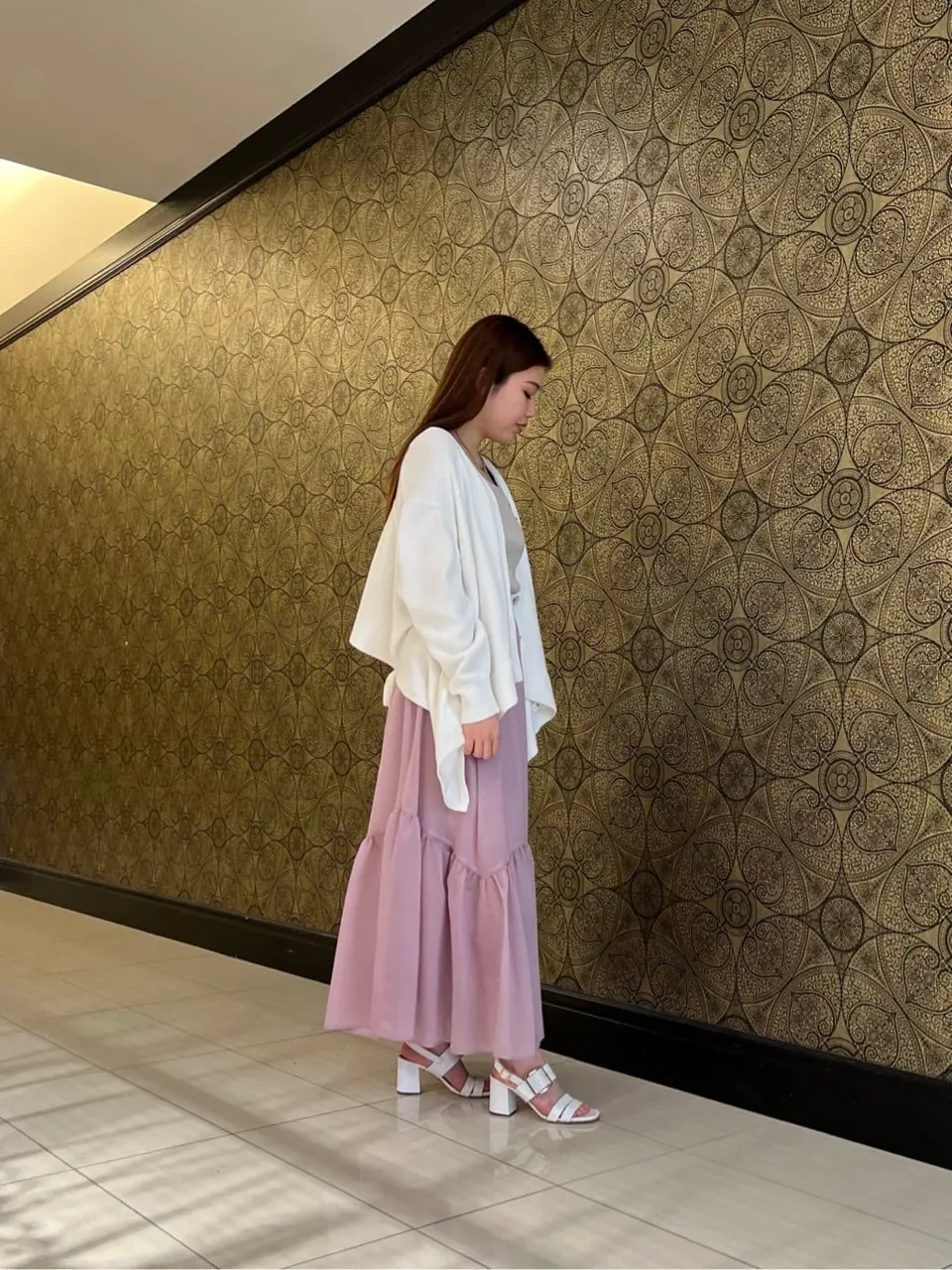 GRACE CONTINENTAL The Banquet 赤坂 梨来 コーディネート画像