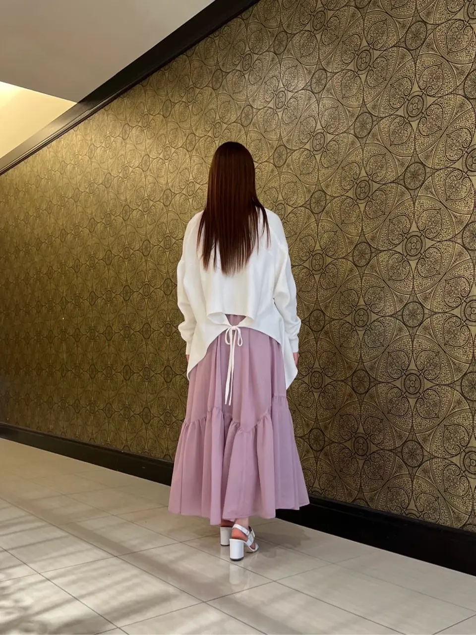 GRACE CONTINENTAL The Banquet 赤坂 梨来 コーディネート画像