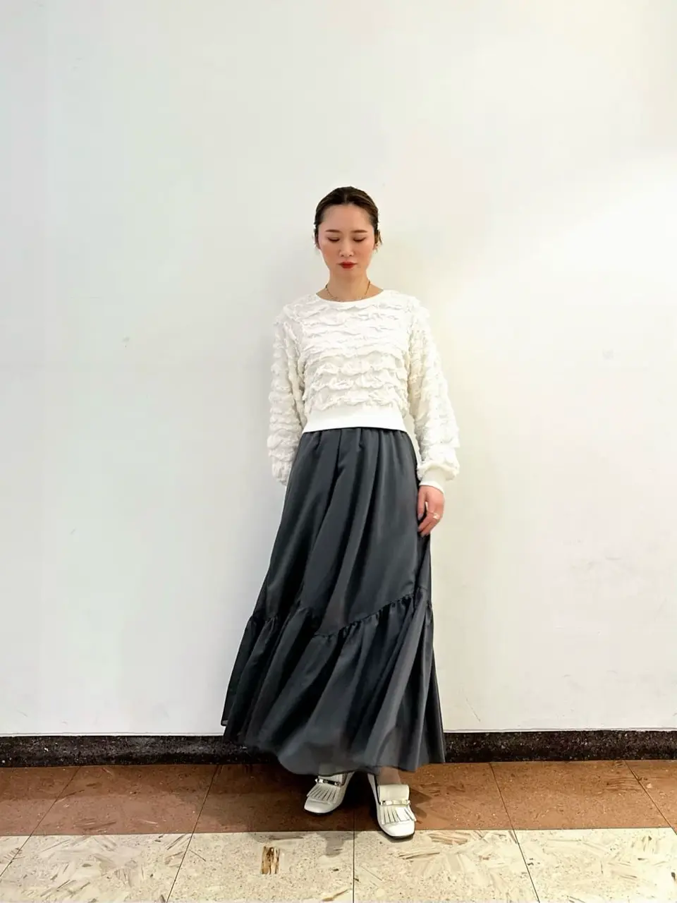 GRACE CONTINENTAL The Banquet Kogane. コーディネート画像