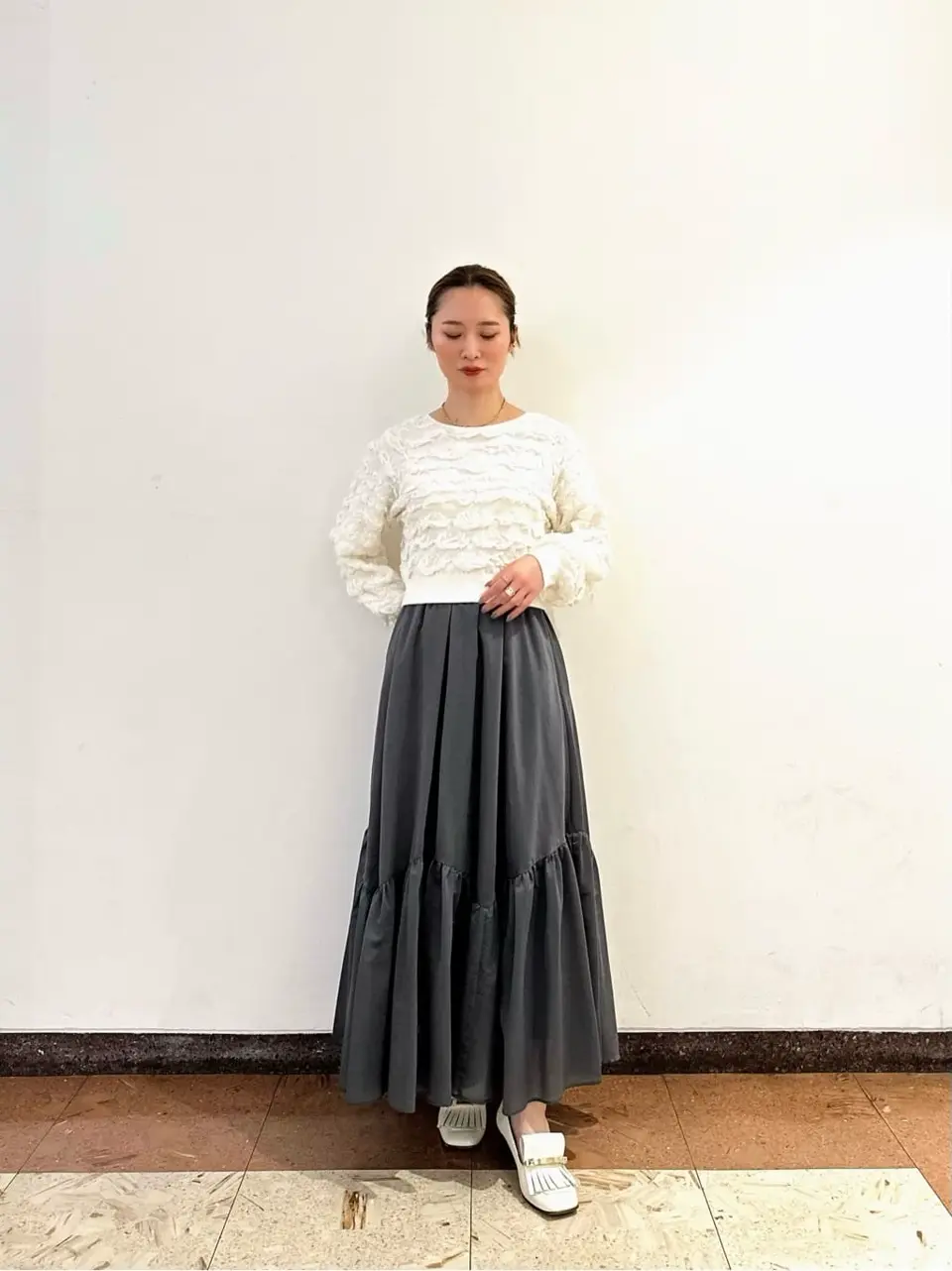 GRACE CONTINENTAL The Banquet Kogane. コーディネート画像