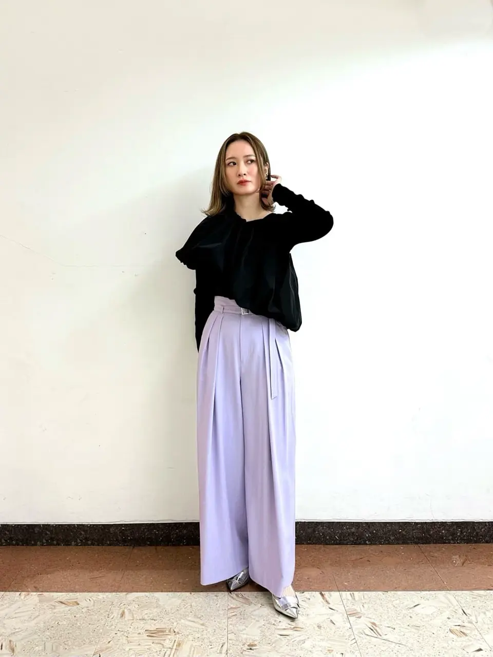 GRACE CONTINENTAL The Banquet Kogane. コーディネート画像