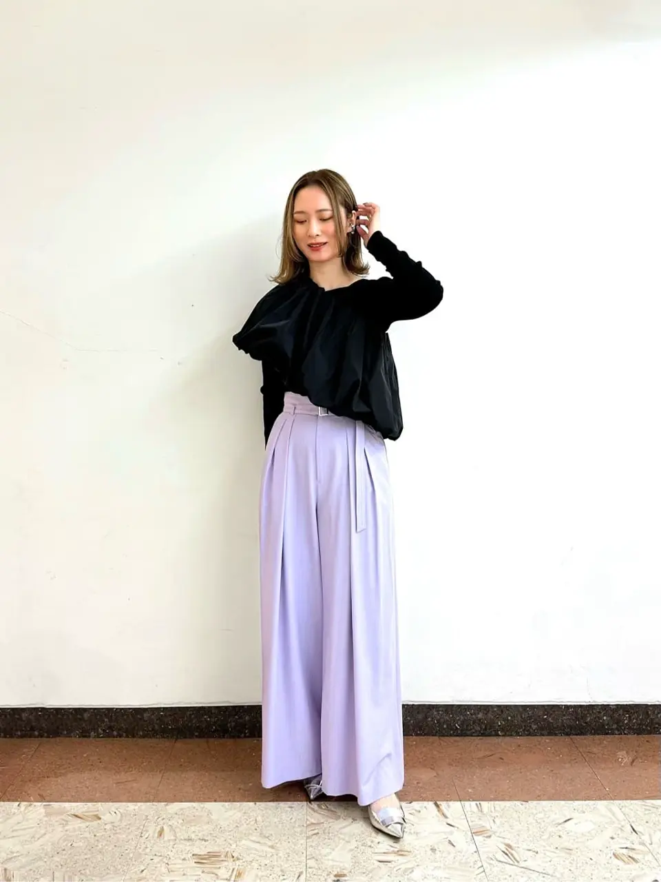 GRACE CONTINENTAL The Banquet Kogane. コーディネート画像