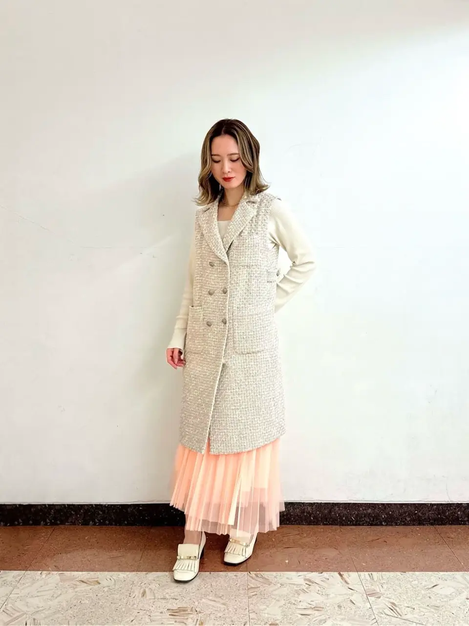 GRACE CONTINENTAL The Banquet Kogane. コーディネート画像