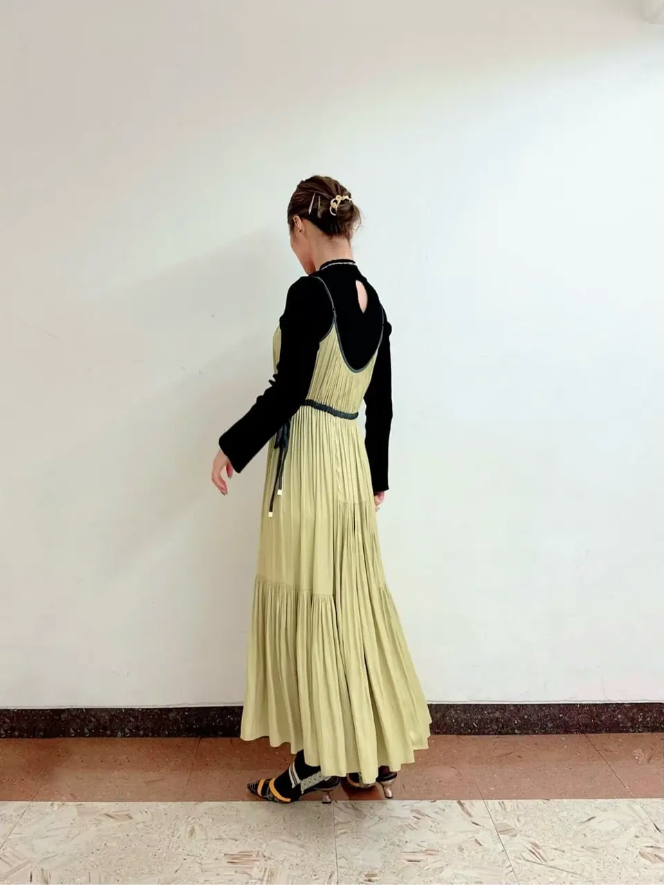 GRACE CONTINENTAL The Banquet Kogane. コーディネート画像