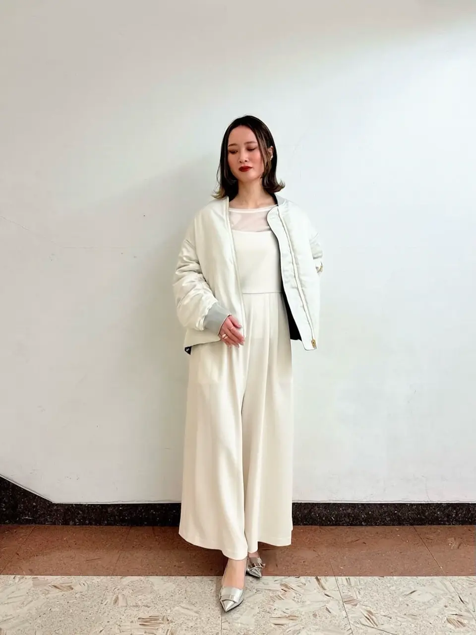 GRACE CONTINENTAL The Banquet Kogane. コーディネート画像