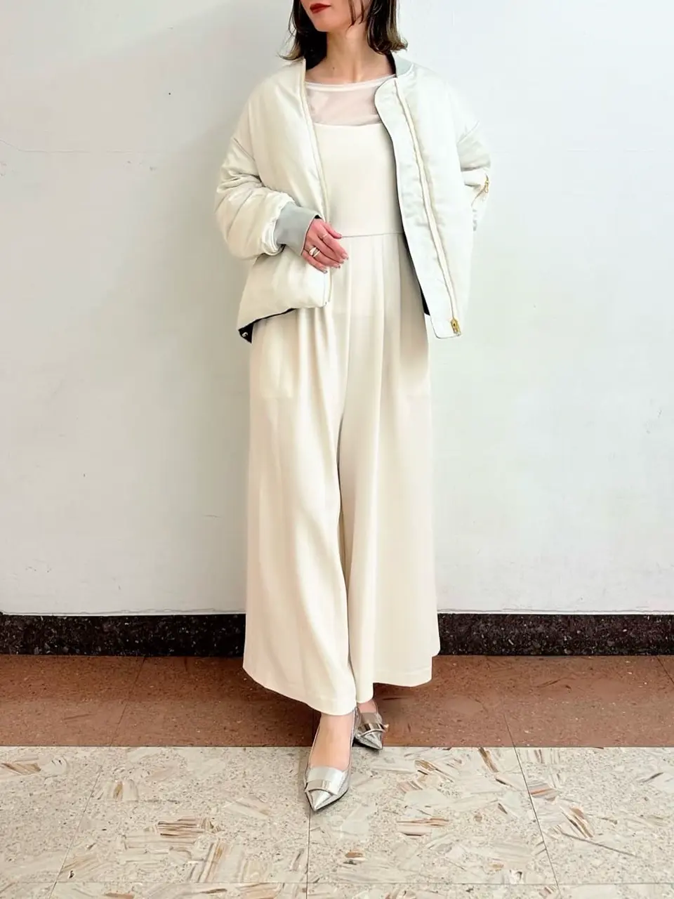 GRACE CONTINENTAL The Banquet Kogane. コーディネート画像