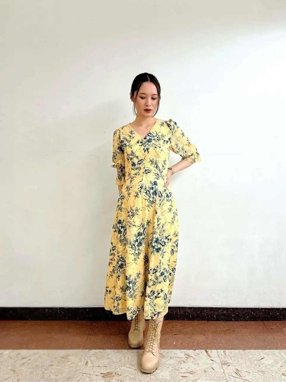 GRACE CONTINENTAL The Banquet Kogane. コーディネート画像