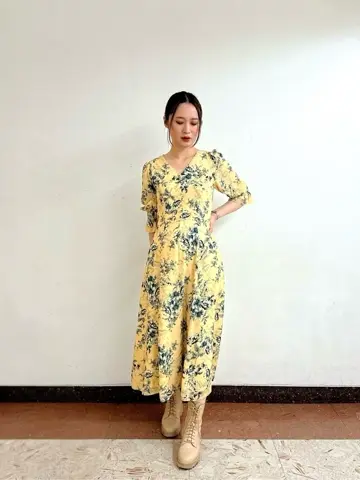 GRACE CONTINENTAL The Banquet Kogane. コーディネート画像