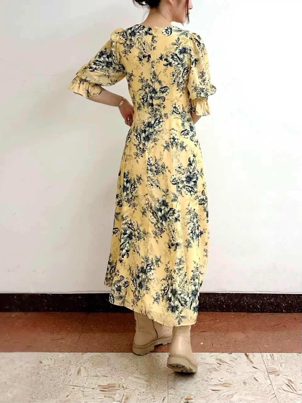 GRACE CONTINENTAL The Banquet Kogane. コーディネート画像