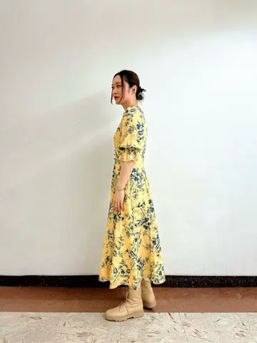 GRACE CONTINENTAL The Banquet Kogane. コーディネート画像