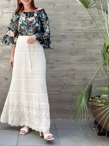 GRACE CONTINENTAL The Banquet 古川温子 コーディネート画像