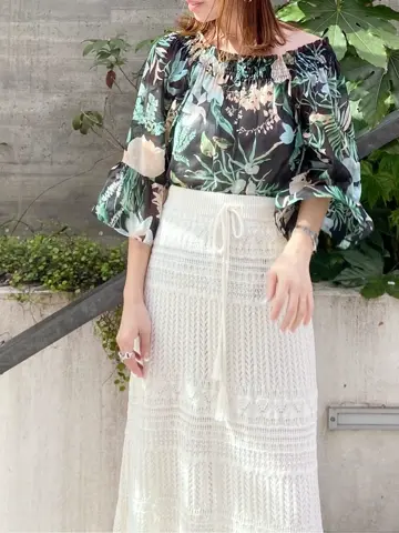 GRACE CONTINENTAL The Banquet 古川温子 コーディネート画像