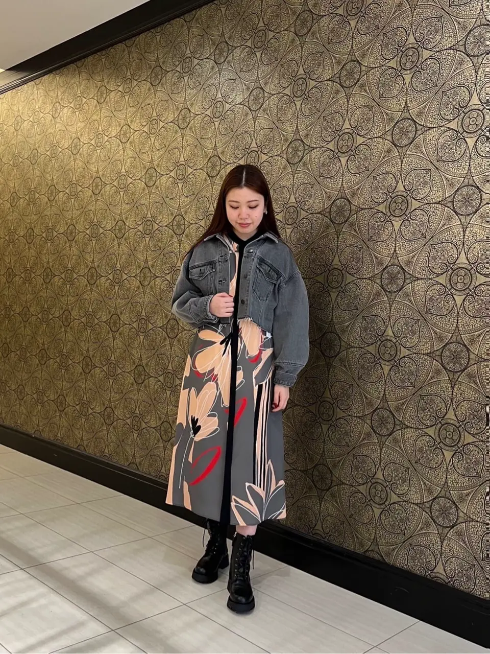 GRACE CONTINENTAL The Banquet 赤坂 梨来 コーディネート画像