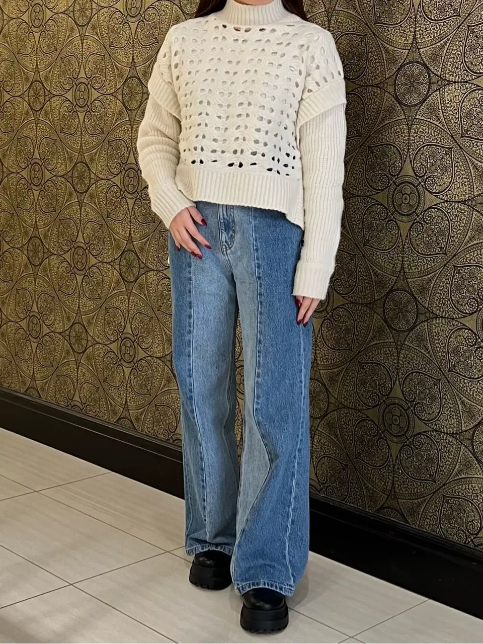 GRACE CONTINENTAL The Banquet 赤坂 梨来 コーディネート画像