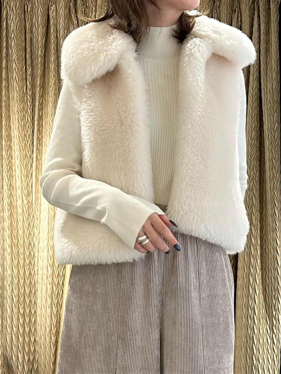 GRACE CONTINENTAL The Banquet Kogane. コーディネート画像