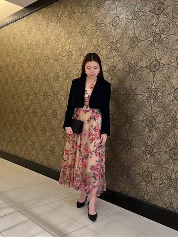 GRACE CONTINENTAL The Banquet 赤坂 梨来 コーディネート画像