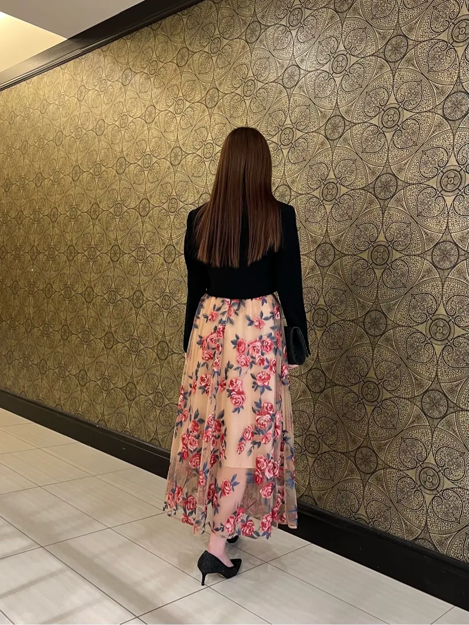 GRACE CONTINENTAL The Banquet 赤坂 梨来 コーディネート画像