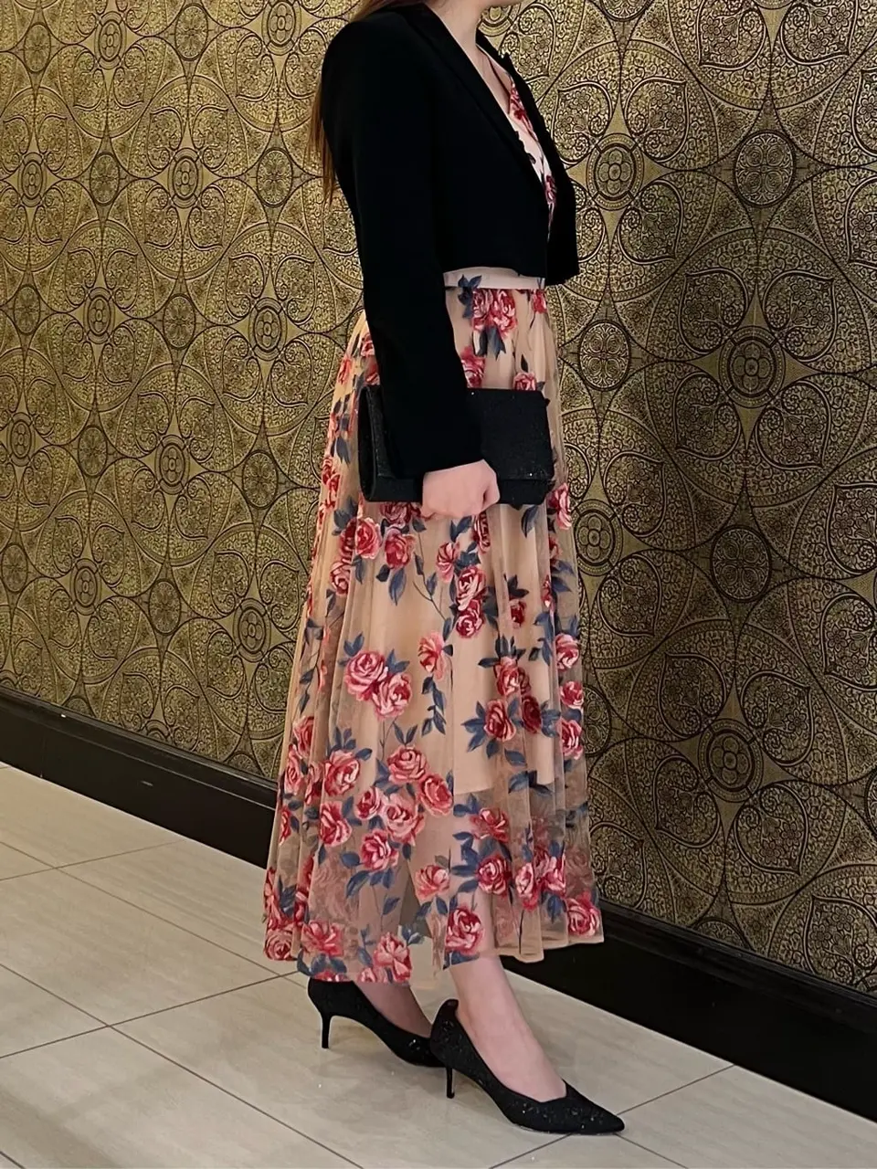 GRACE CONTINENTAL The Banquet 赤坂 梨来 コーディネート画像