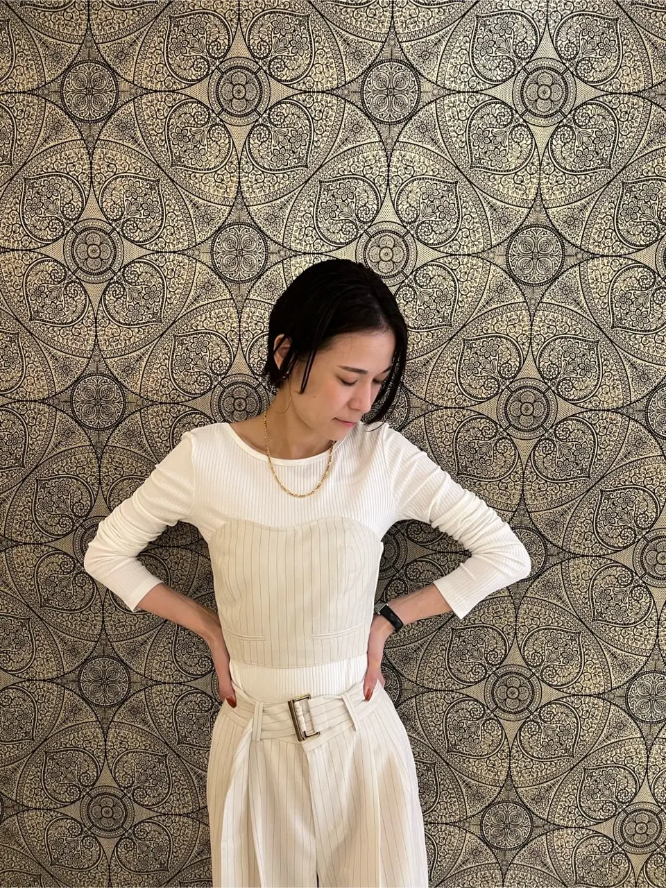 GRACE CONTINENTAL The Banquet 亀田 未希 コーディネート画像