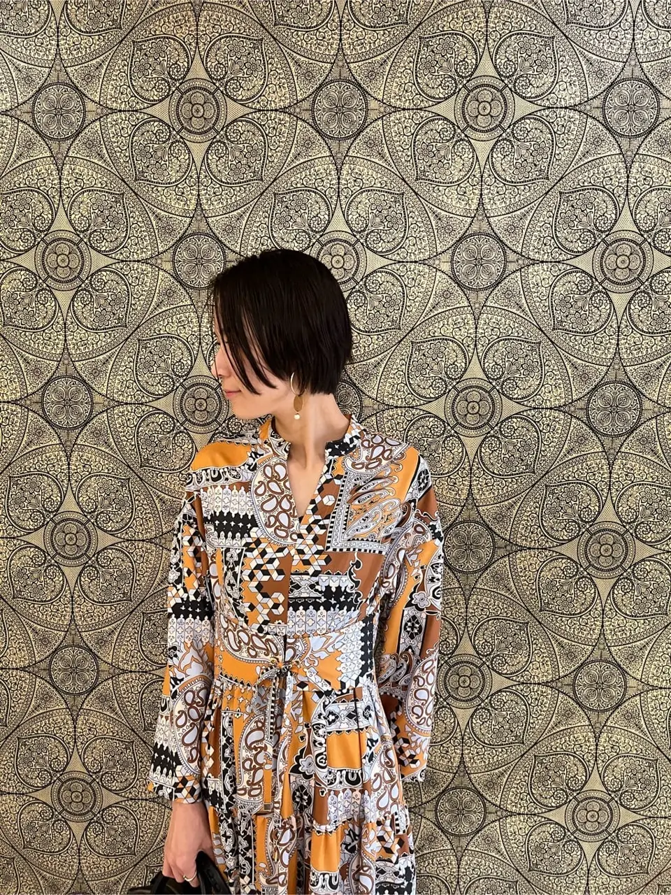 GRACE CONTINENTAL The Banquet 亀田 未希 コーディネート画像