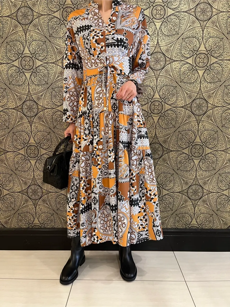 GRACE CONTINENTAL The Banquet 亀田 未希 コーディネート画像