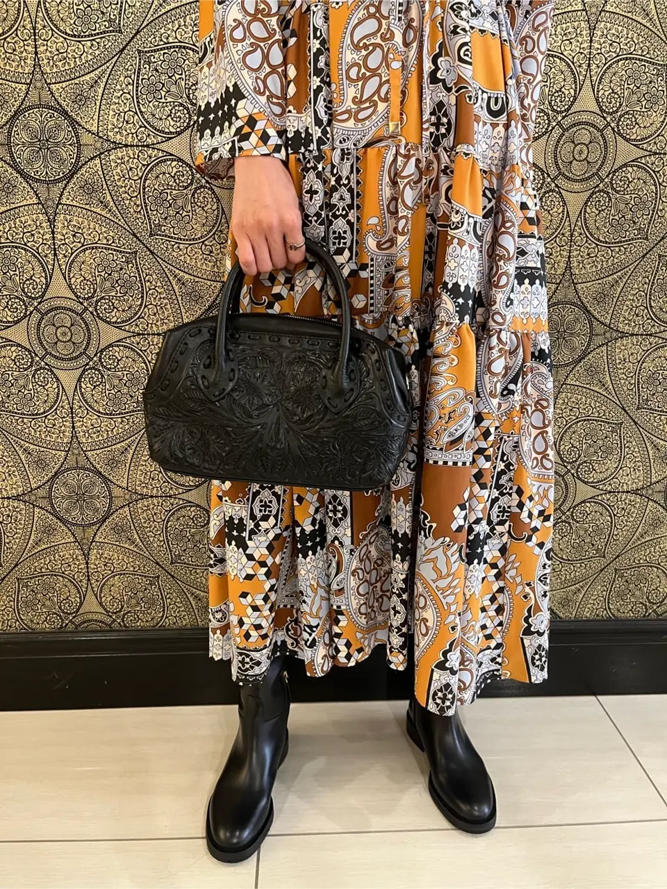 GRACE CONTINENTAL The Banquet 亀田 未希 コーディネート画像