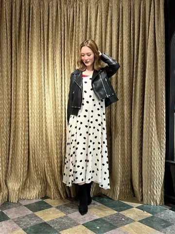 GRACE CONTINENTAL The Banquet Kogane. コーディネート画像