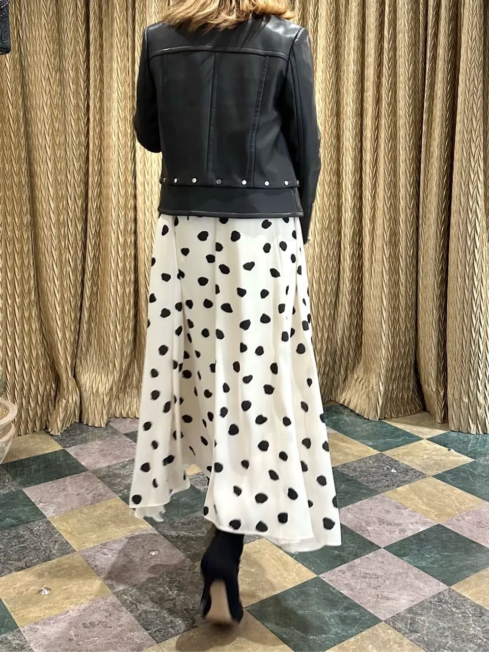 GRACE CONTINENTAL The Banquet Kogane. コーディネート画像