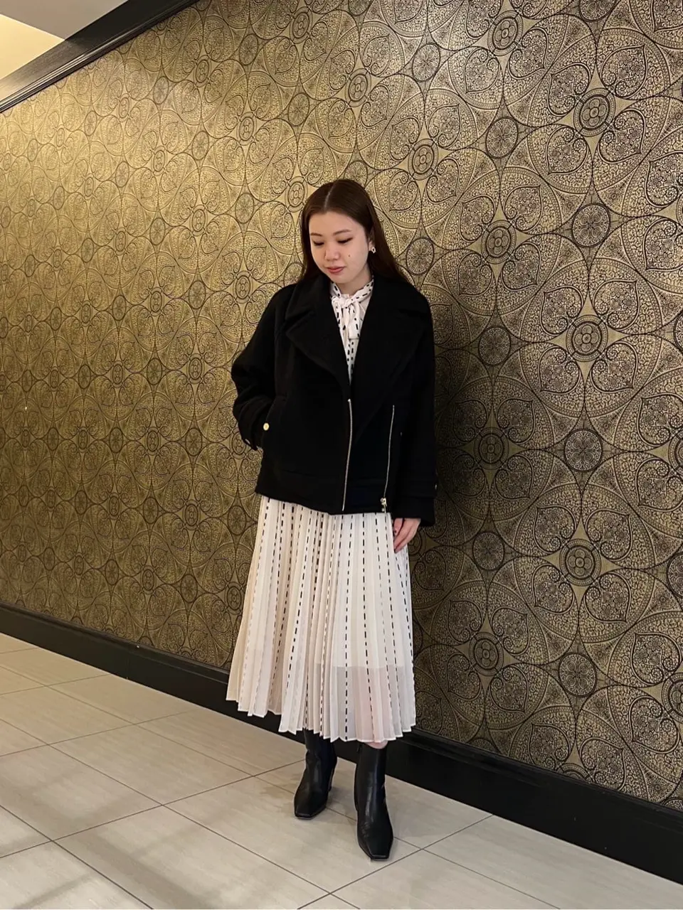 GRACE CONTINENTAL The Banquet 赤坂 梨来 コーディネート画像