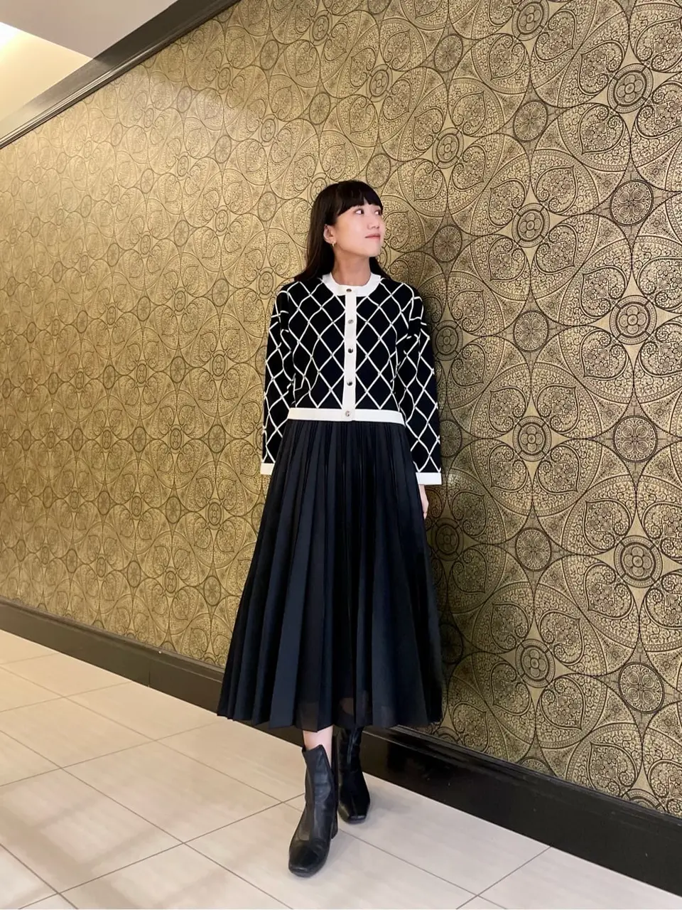 GRACE CONTINENTAL The Banquet  Sekine コーディネート画像