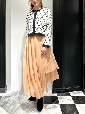 GRACE CONTINENTAL The Banquet Kogane. コーディネート画像