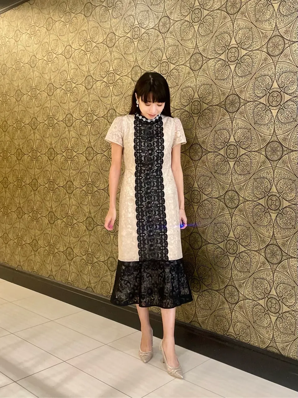 GRACE CONTINENTAL The Banquet  Sekine コーディネート画像